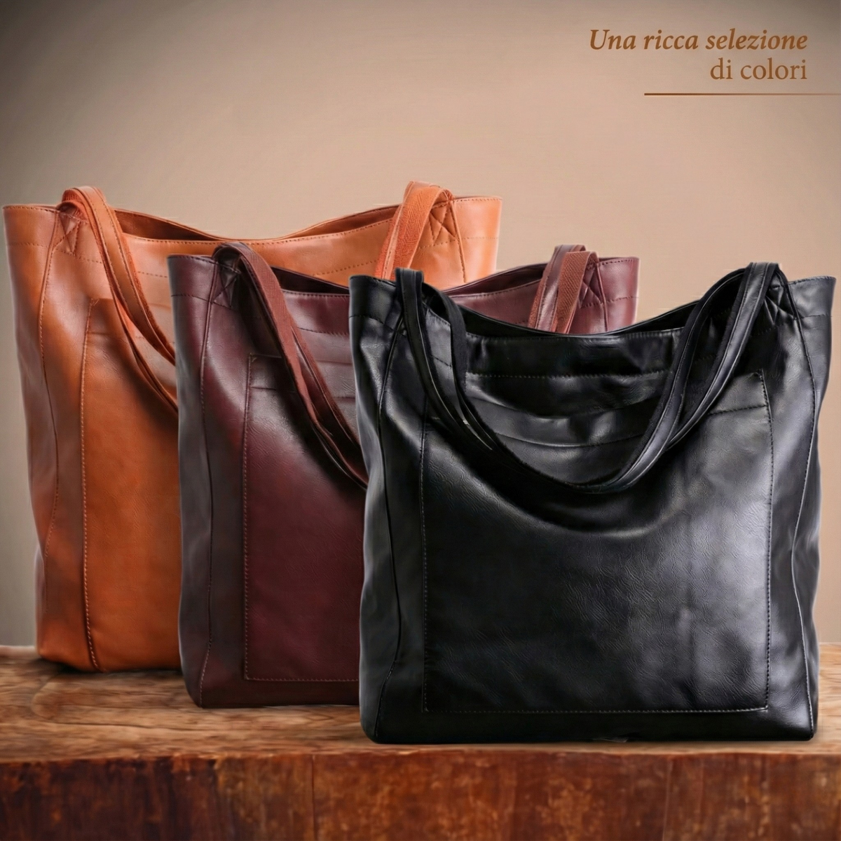 Lorena™ | Moderne en Elegante Leren Tas