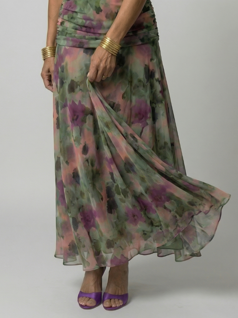 Calen | Off-shoulder midi-jurk