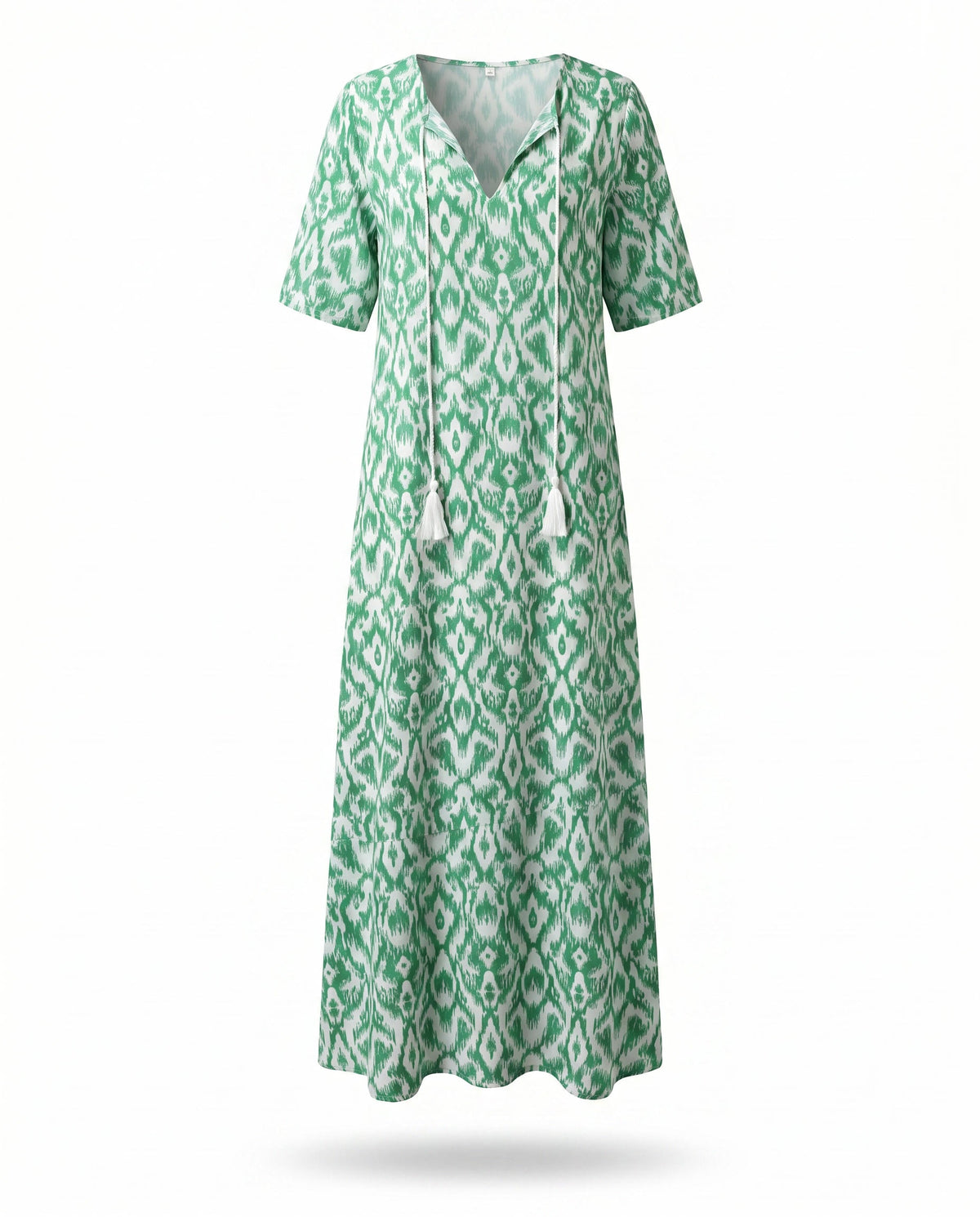 Luna | Boho midi-jurk met kwastjes