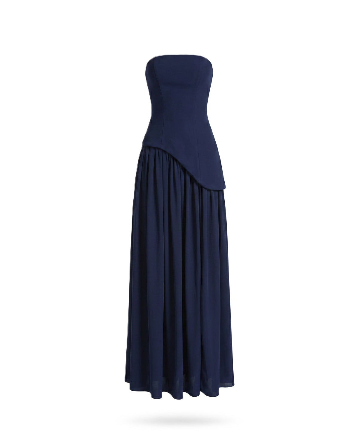 Cross Back | Bodycon maxi-jurk met open rug en split