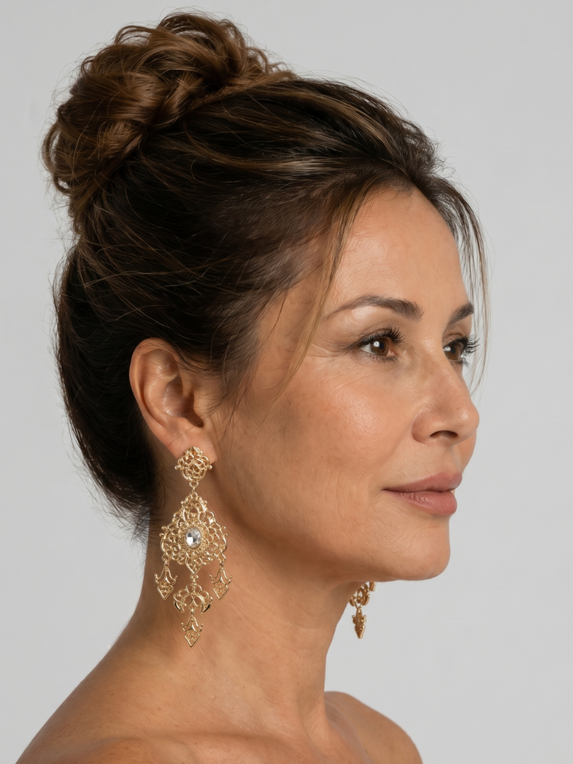 Oriana oorbellen - Goud