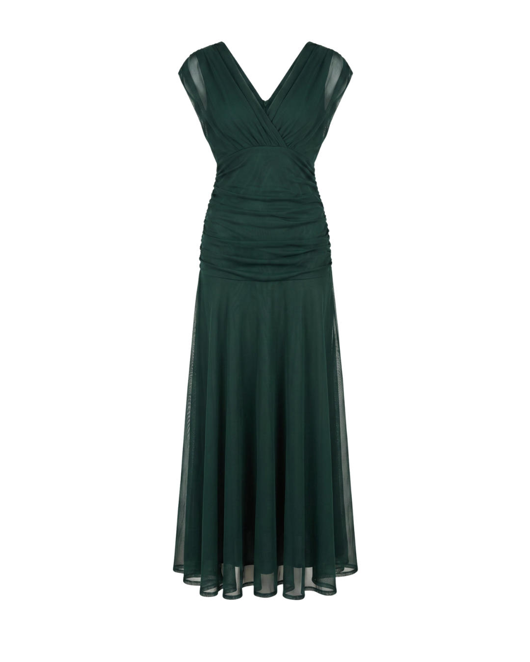 Louise | Elegante maxi-jurk met V-hals