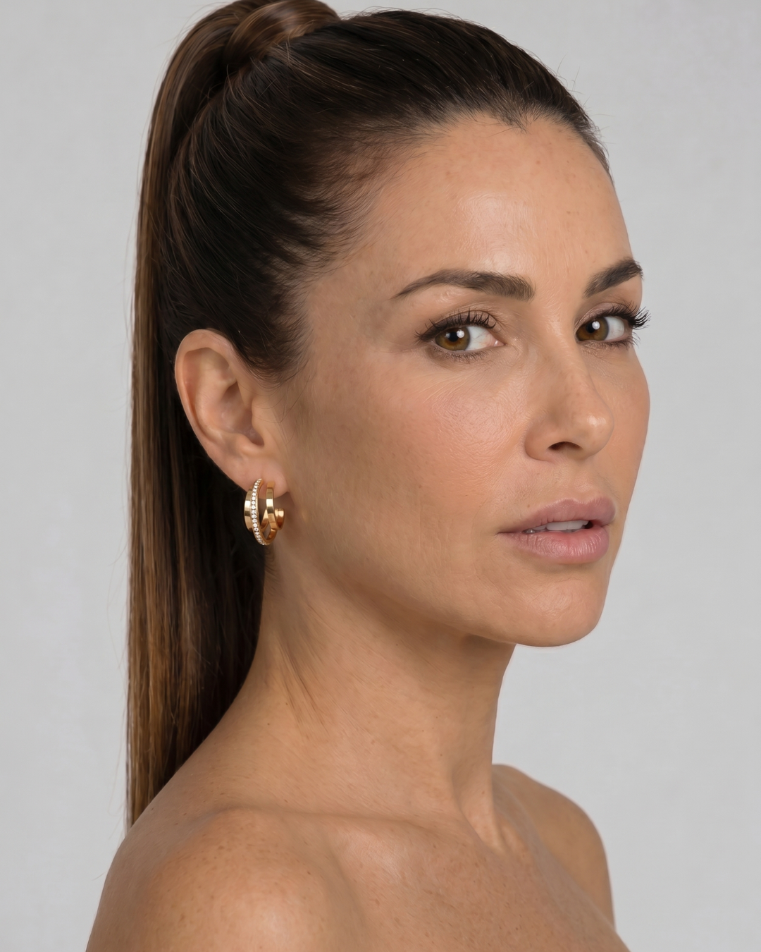 Serena oorbellen - Goud