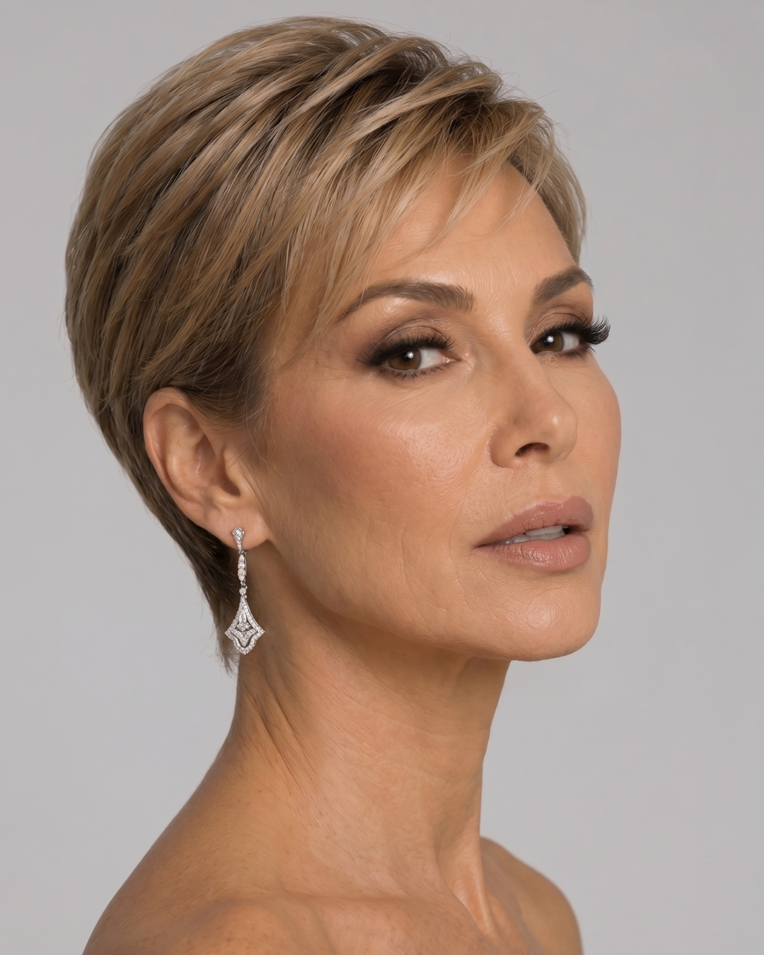 Thalira oorbellen - Zilver