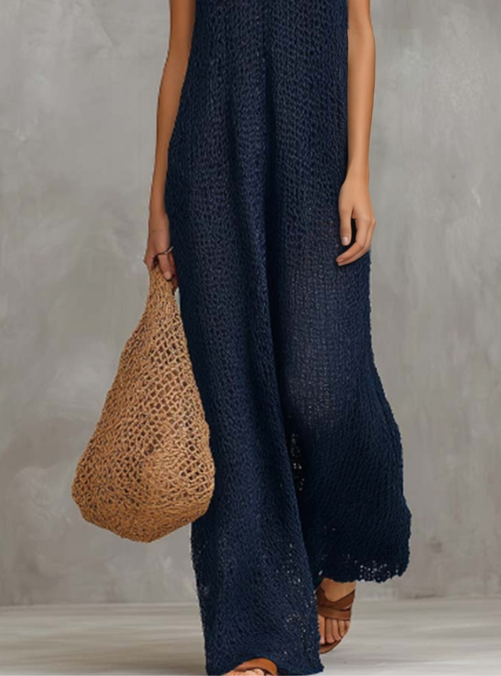 Bohemian Patchwork Maxi-jurk