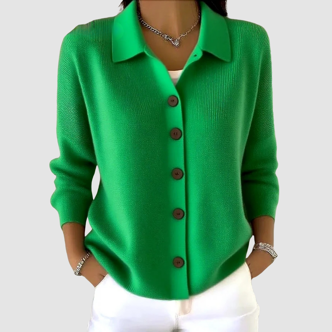 Joanna | Cardigan met Knopen