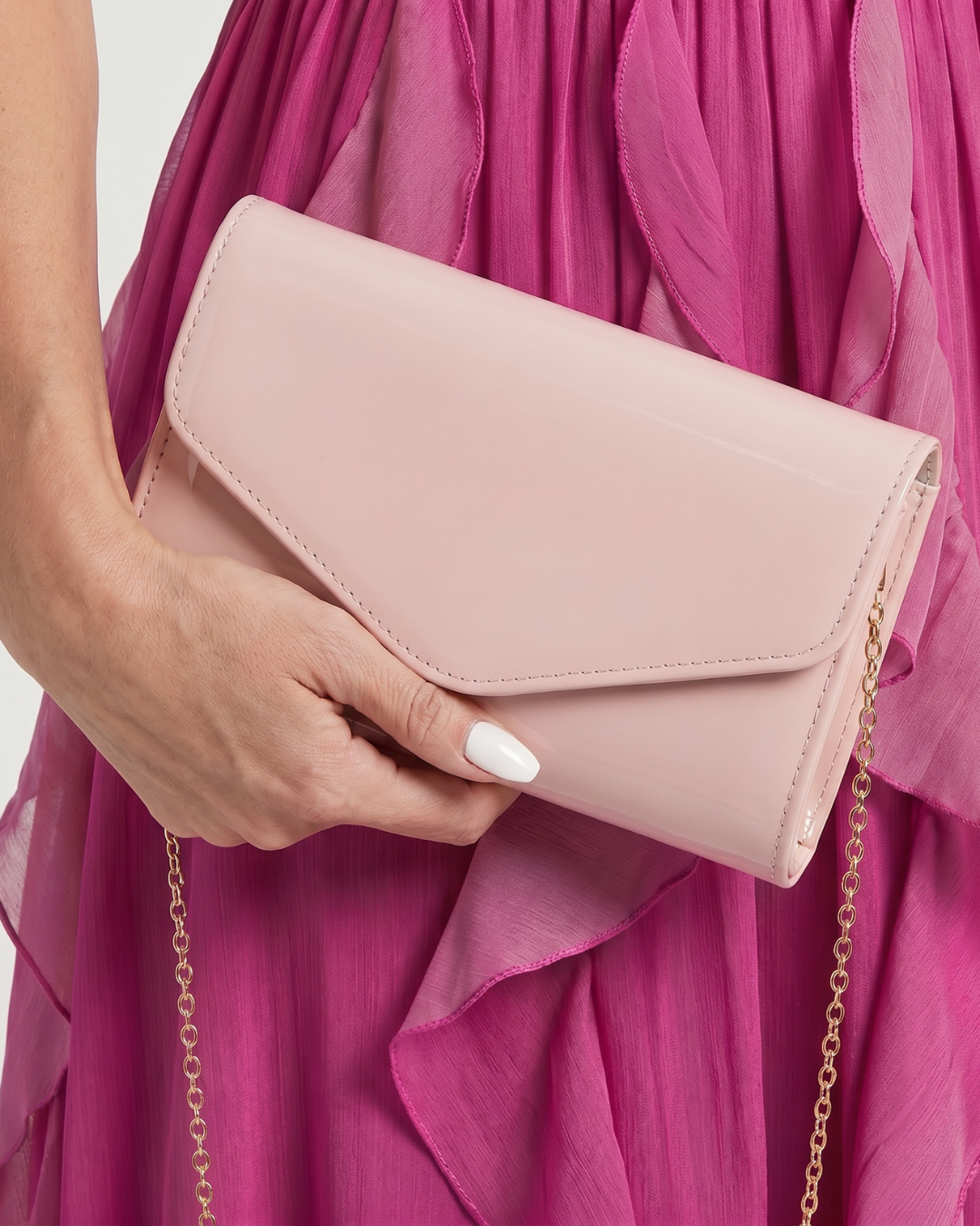 Calista | Compacte envelopen clutch met klep
