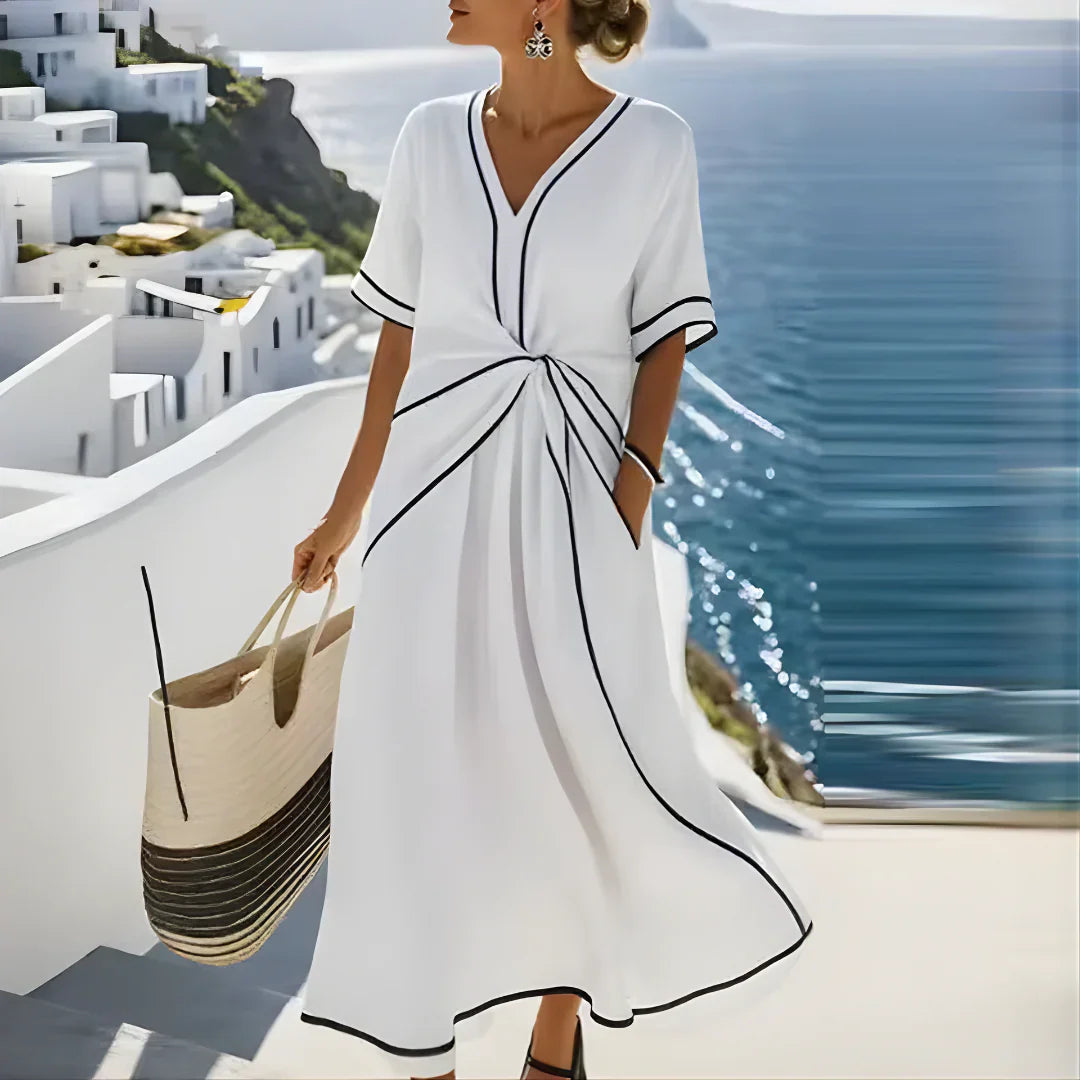 Ananya™ Elegante Flatterende Jurk