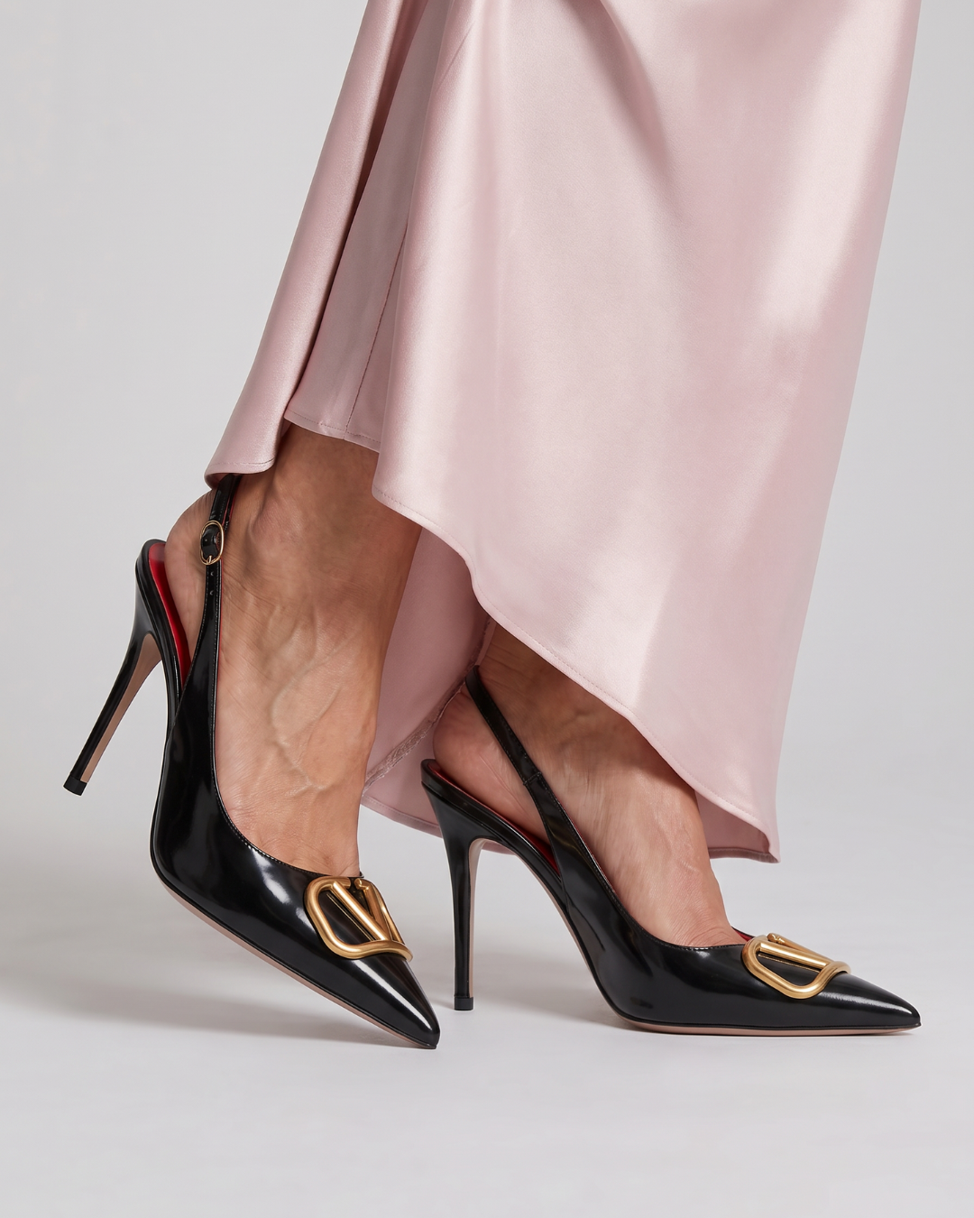 Althea | Slingback pumps met puntneus en stiletto