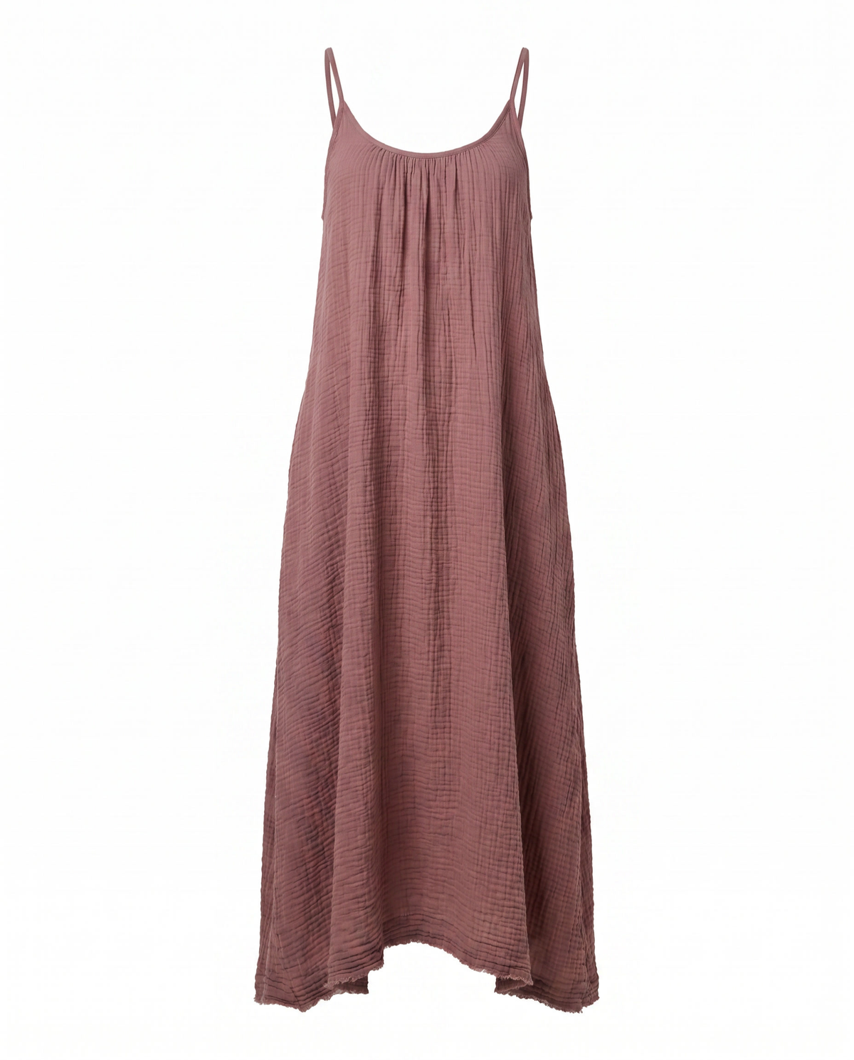 Maxi-jurk met open rug