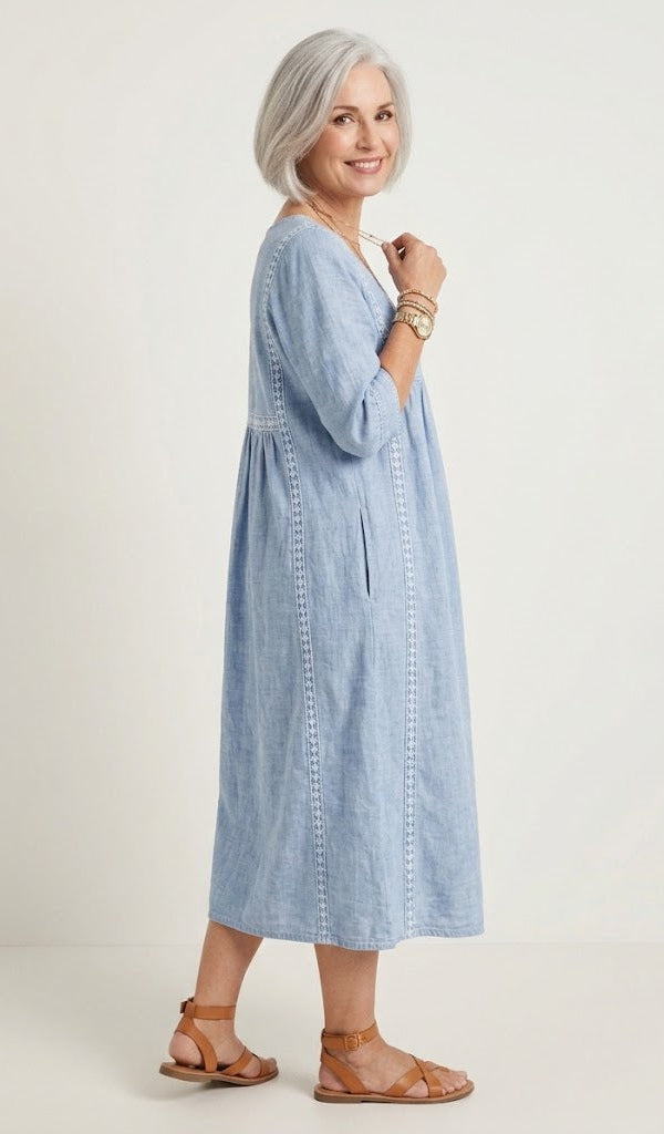 Juliette | Elegante A-lijn maxi-jurk