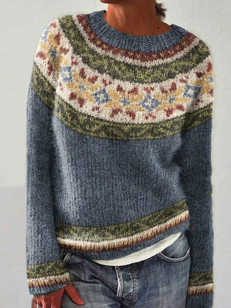 Amalia™ | Noorse Heritage Trui met Zachte Touch