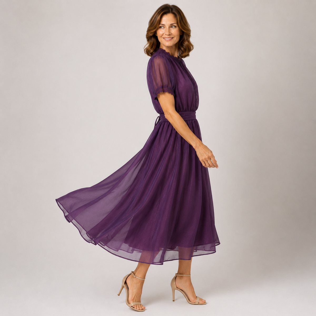 Flavia | Maxi-jurk met Laag Decolleté