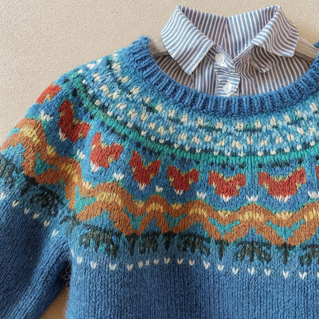 Velvo™ | Klassieke Vintage Trui