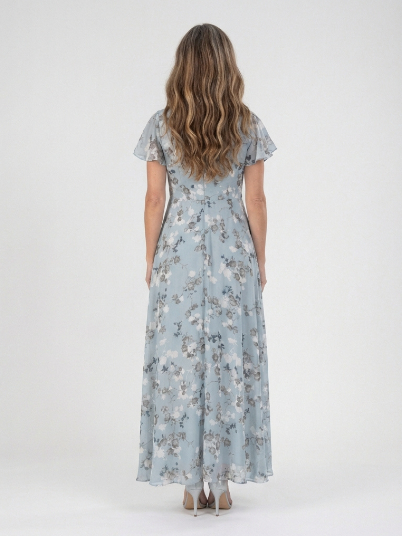 Ismeria | Maxi-jurk met bloemenprint
