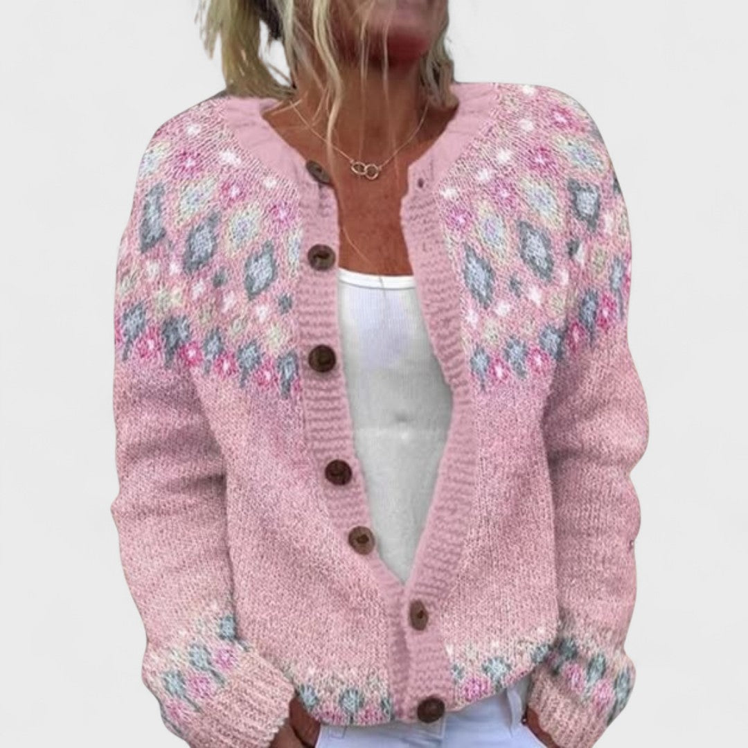 Lianne Grigio Perla – Chic cardigan
