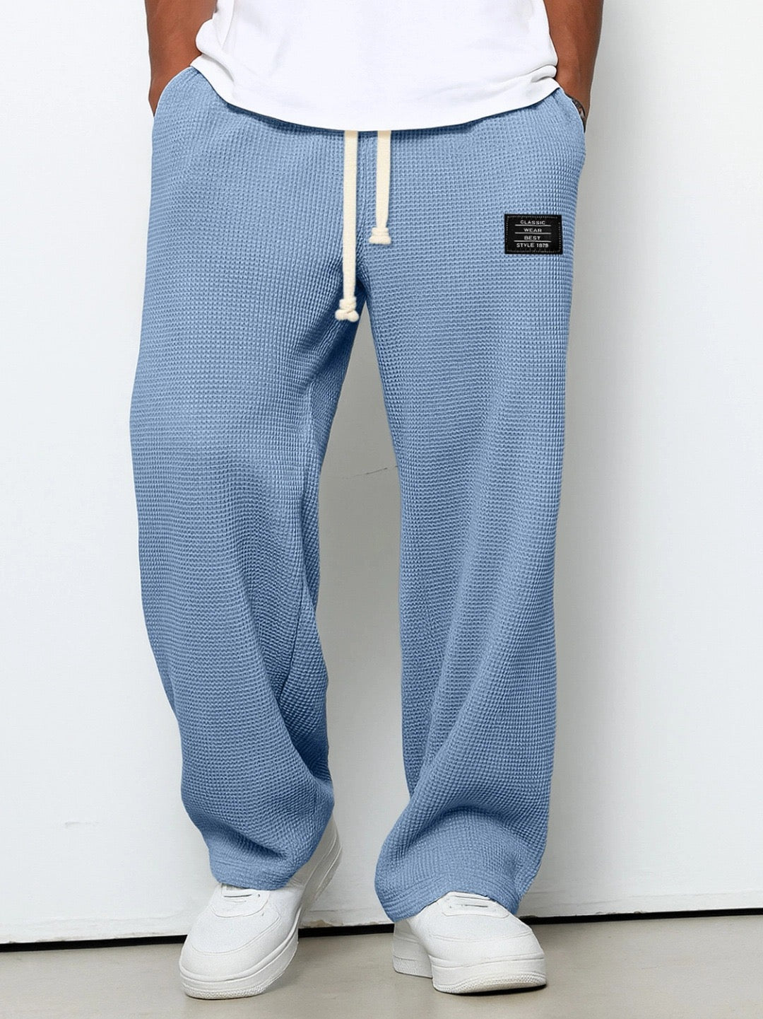 Nino | Comfortabele Wijde Broek voor Mannen met Verstelbare Taille