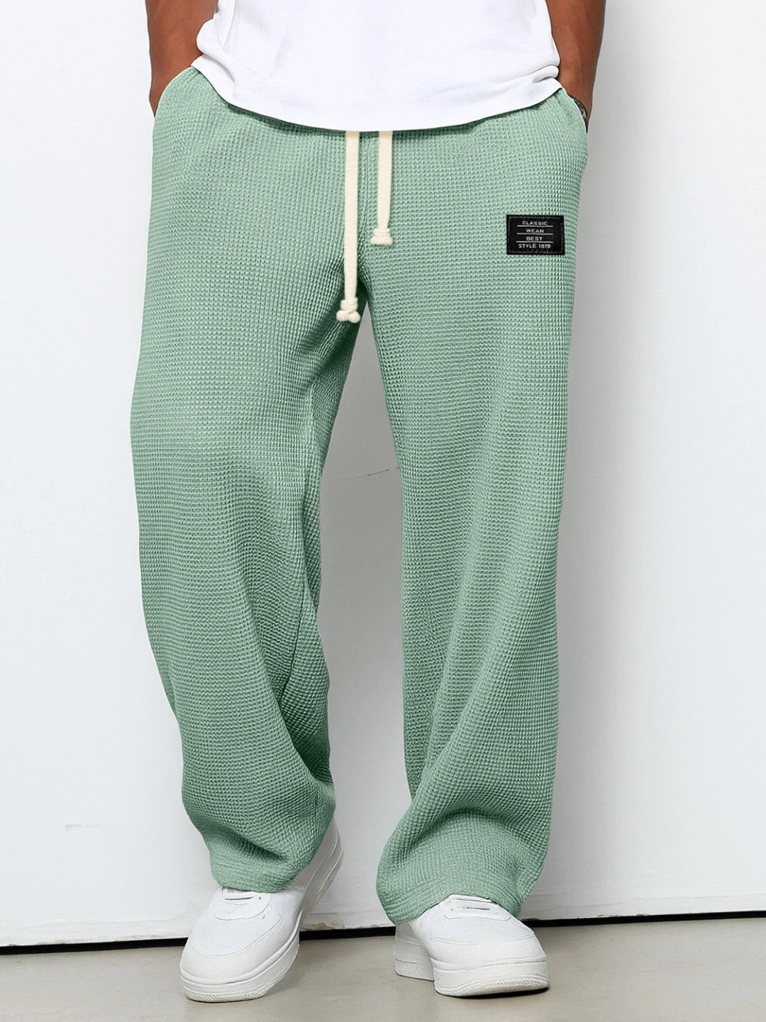 Nino | Comfortabele Wijde Broek voor Mannen met Verstelbare Taille