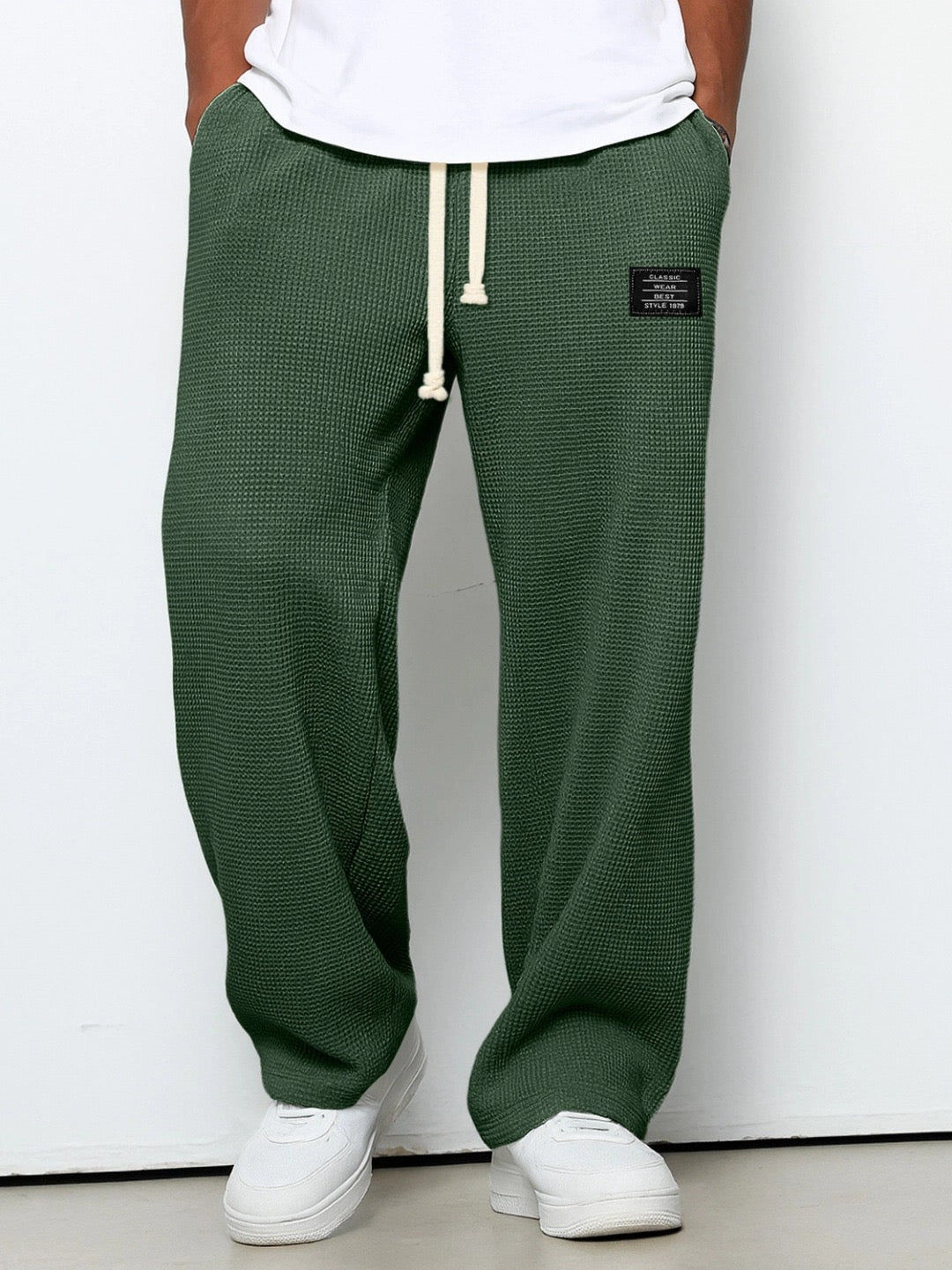 Nino | Comfortabele Wijde Broek voor Mannen met Verstelbare Taille