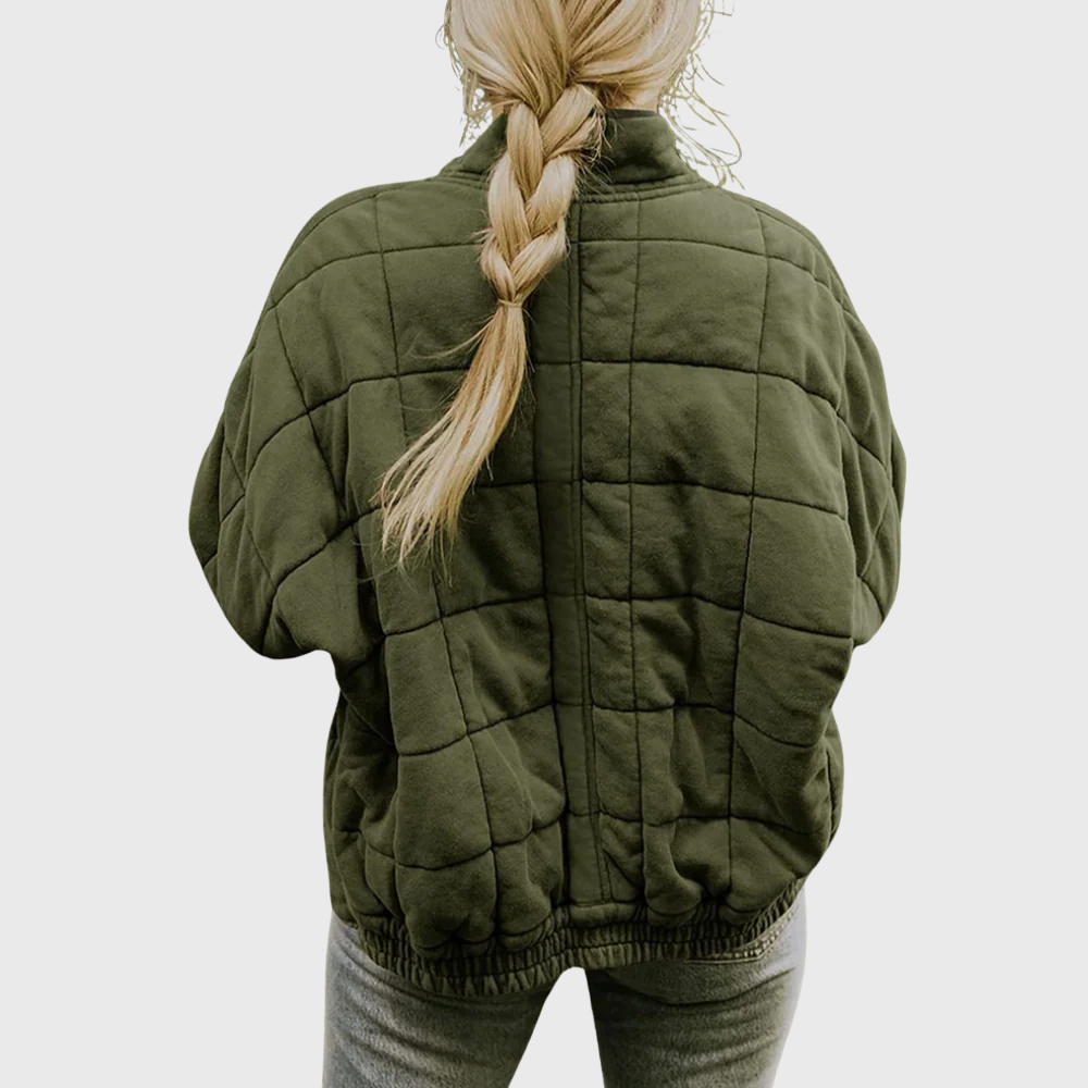Josiane | Gewatteerde jas met een elegante oversized pasvorm