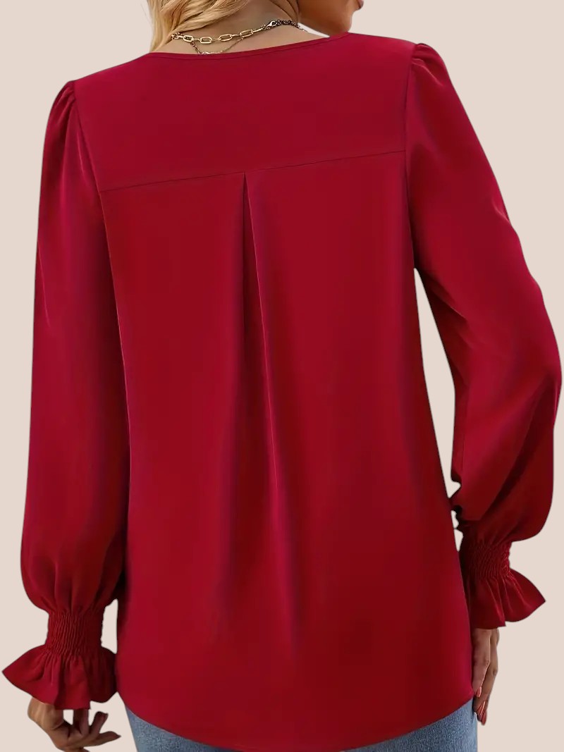 Mira | Elegante Blouse met V-hals