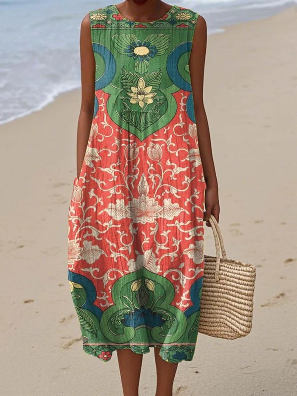 Vera™ Midi Boheemse Jurk