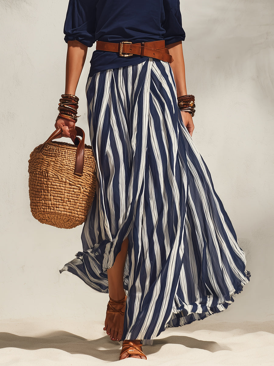 Compleet Top en Rok Off-Shoulder