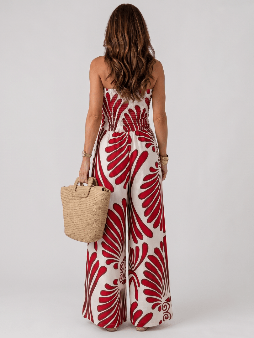 Dyman | Strapless Vloeiende Maxi-jurk
