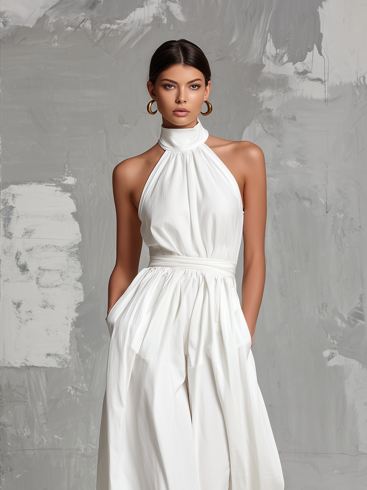 Joséphine | Mouwloze jumpsuit