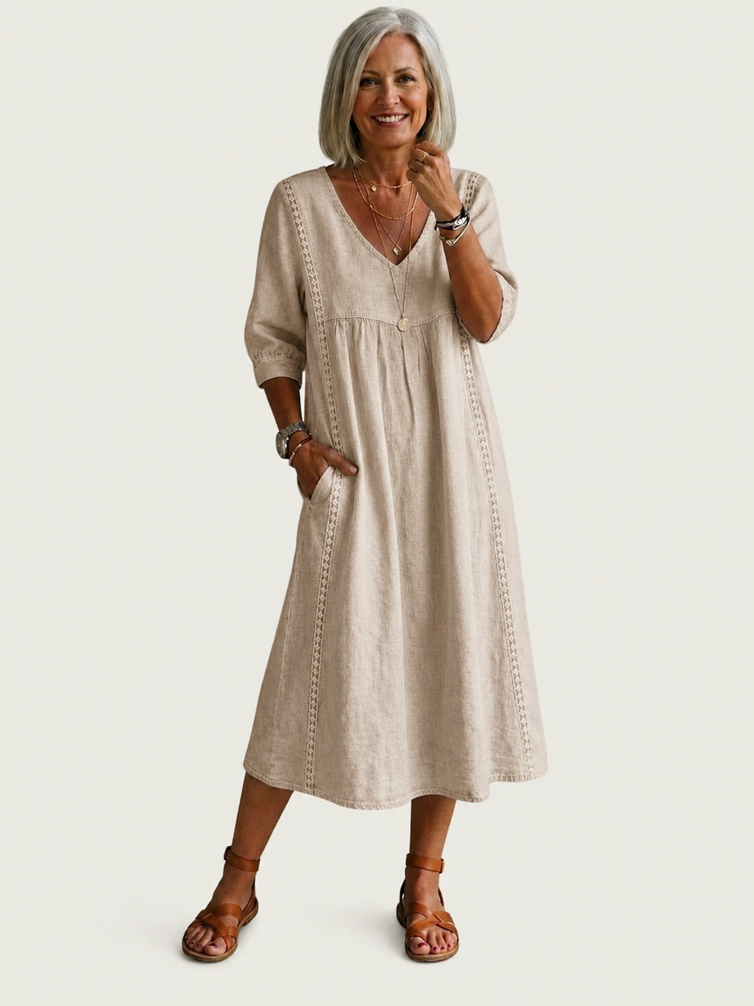 Juliette | Elegante A-lijn maxi-jurk