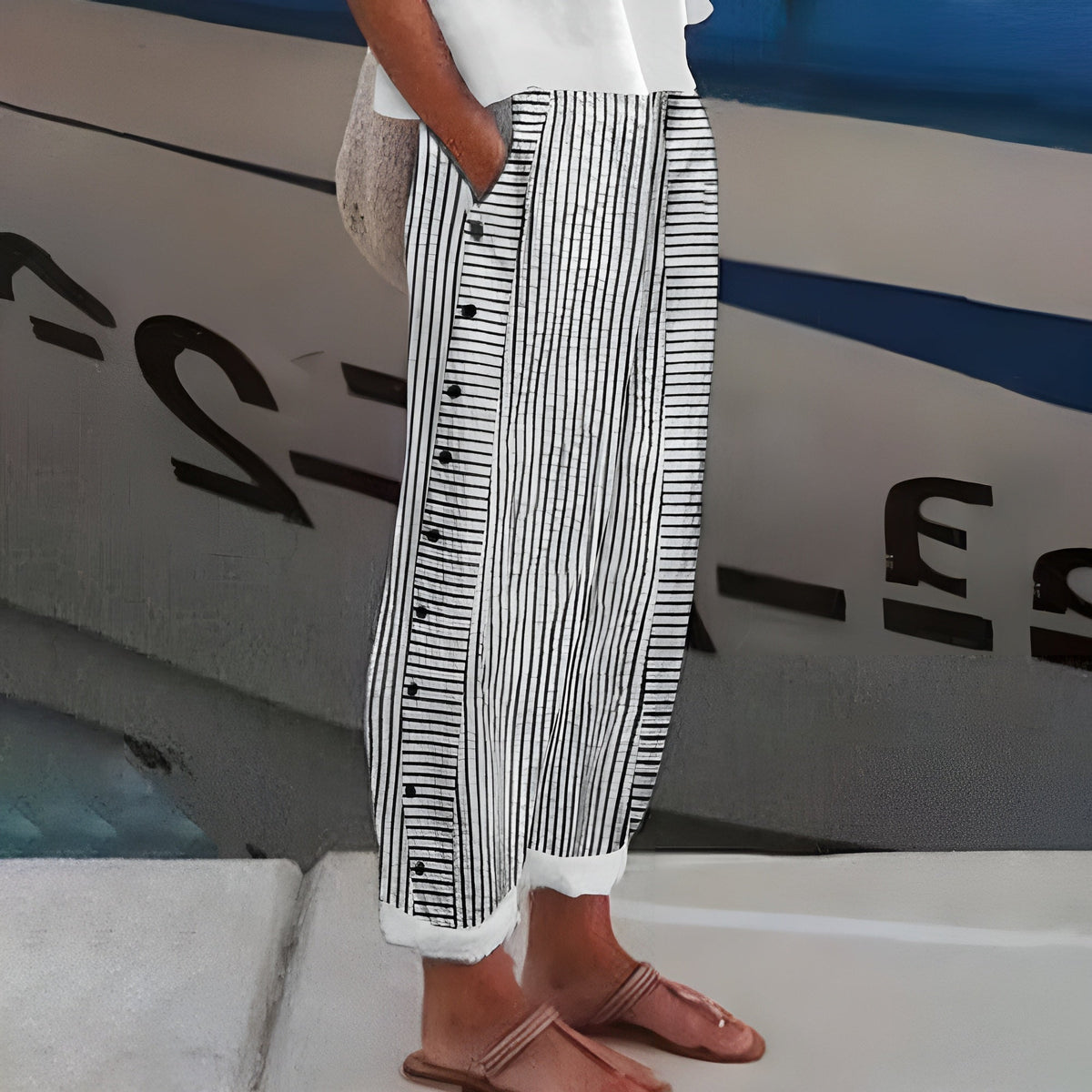 Arvina | lichte zomertrousers