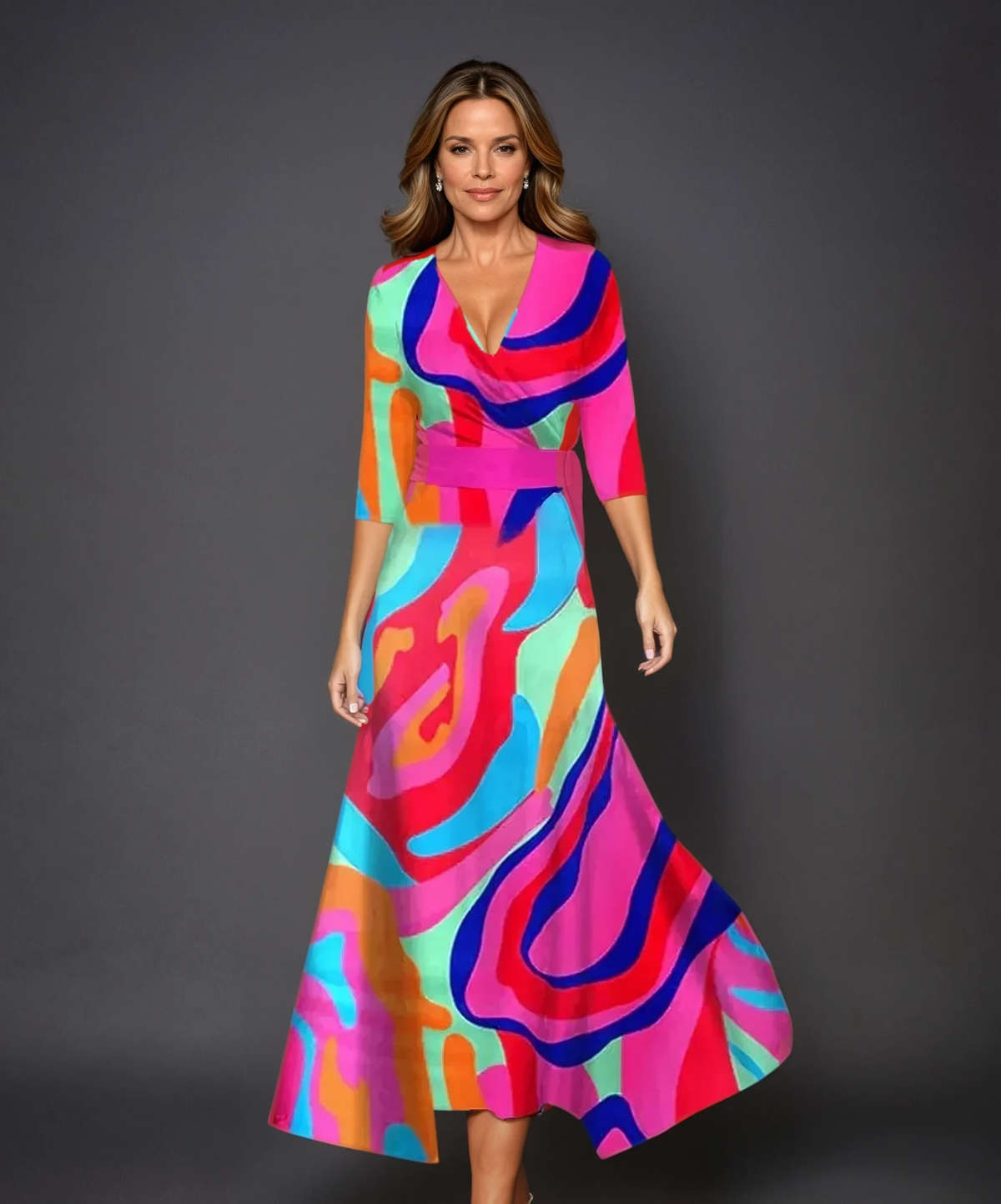 Ysa | Chique Jurk met Bloemenprint