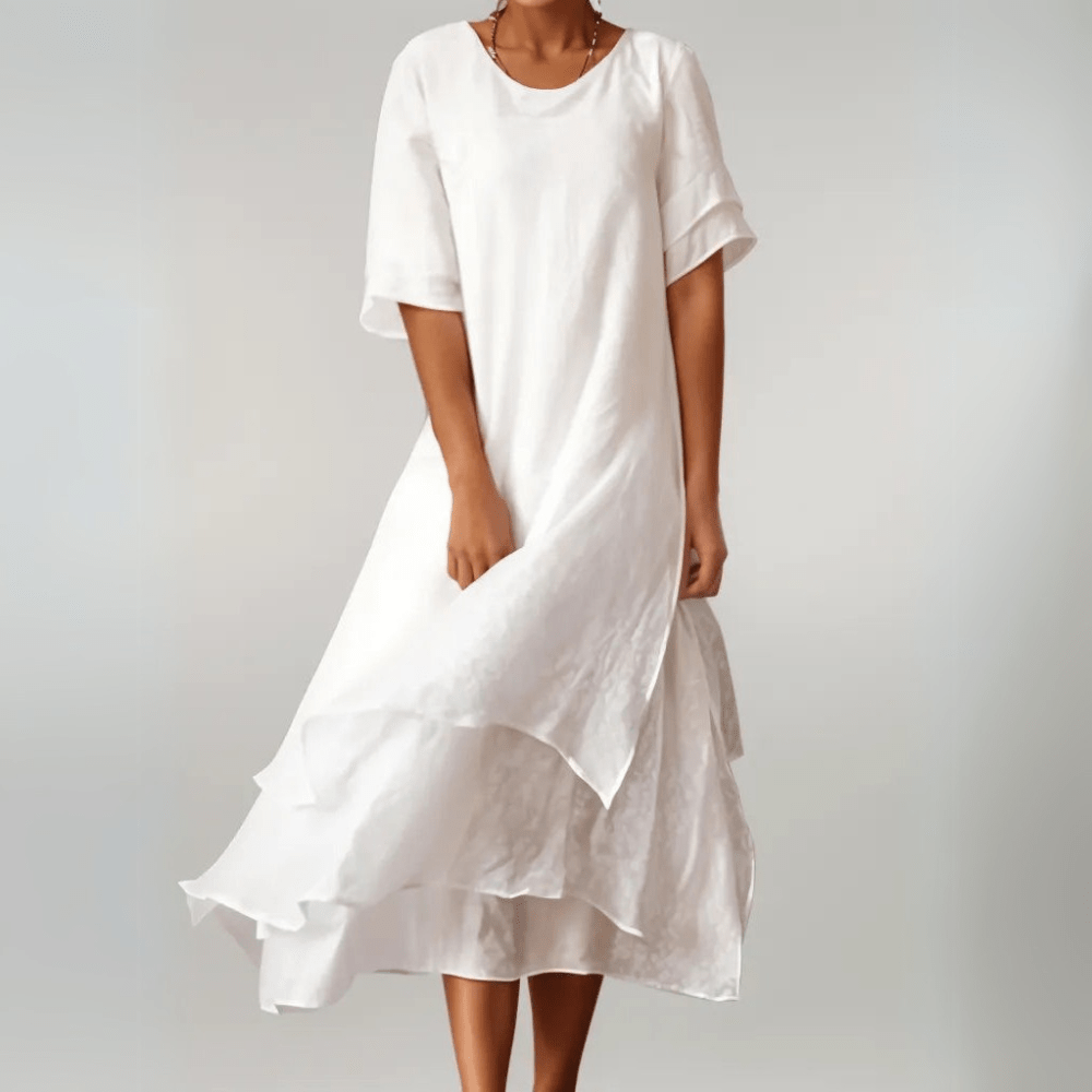 Isilde - Elegante maxi jurk