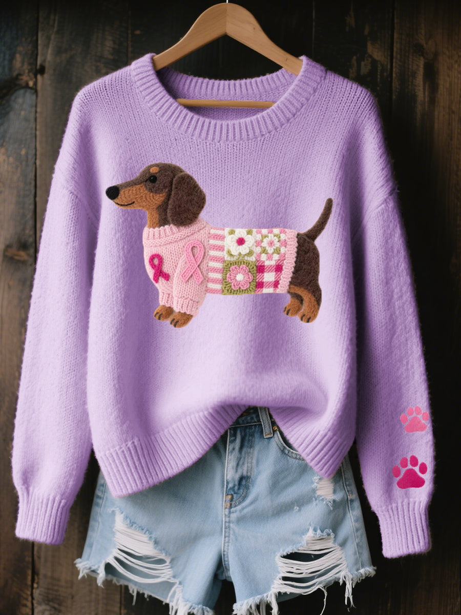Naoni™ | Knusse Woltrui met Dachshund