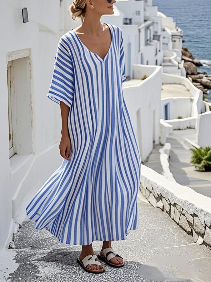 Elara™ | Bohemian Elegante Zomerjurk