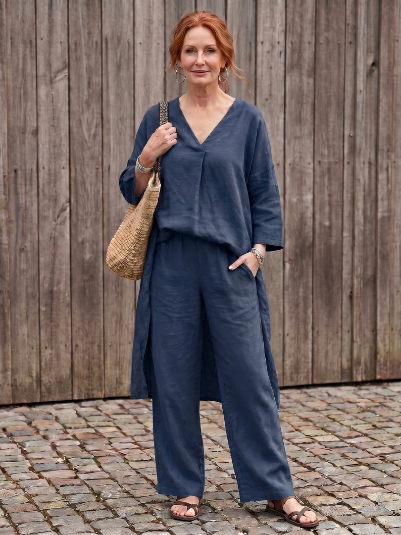 Onyx | Loszittende tuniek met wijde broek