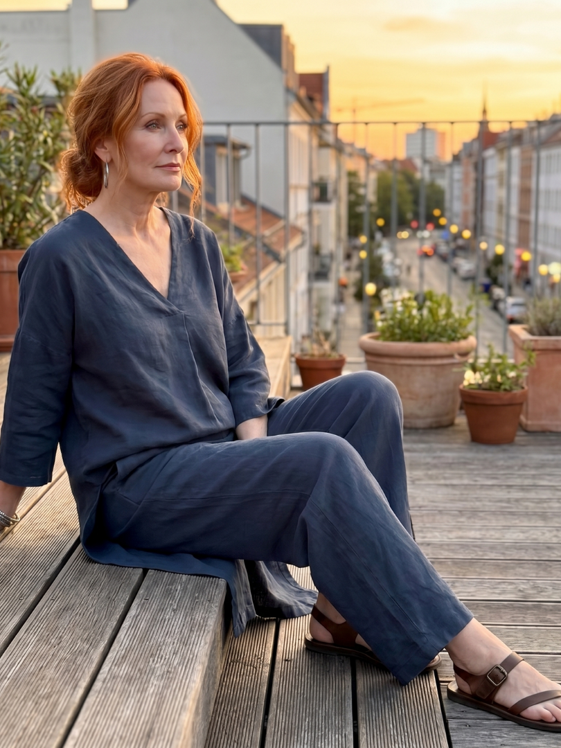 Onyx | Loszittende tuniek met wijde broek