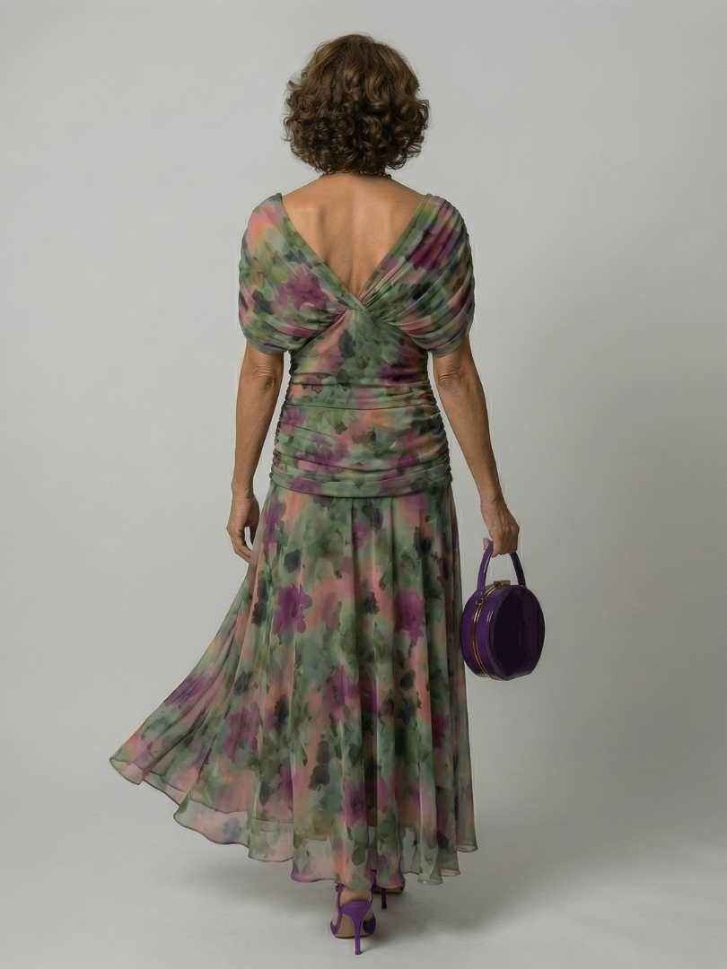 Calen | Off-shoulder midi-jurk