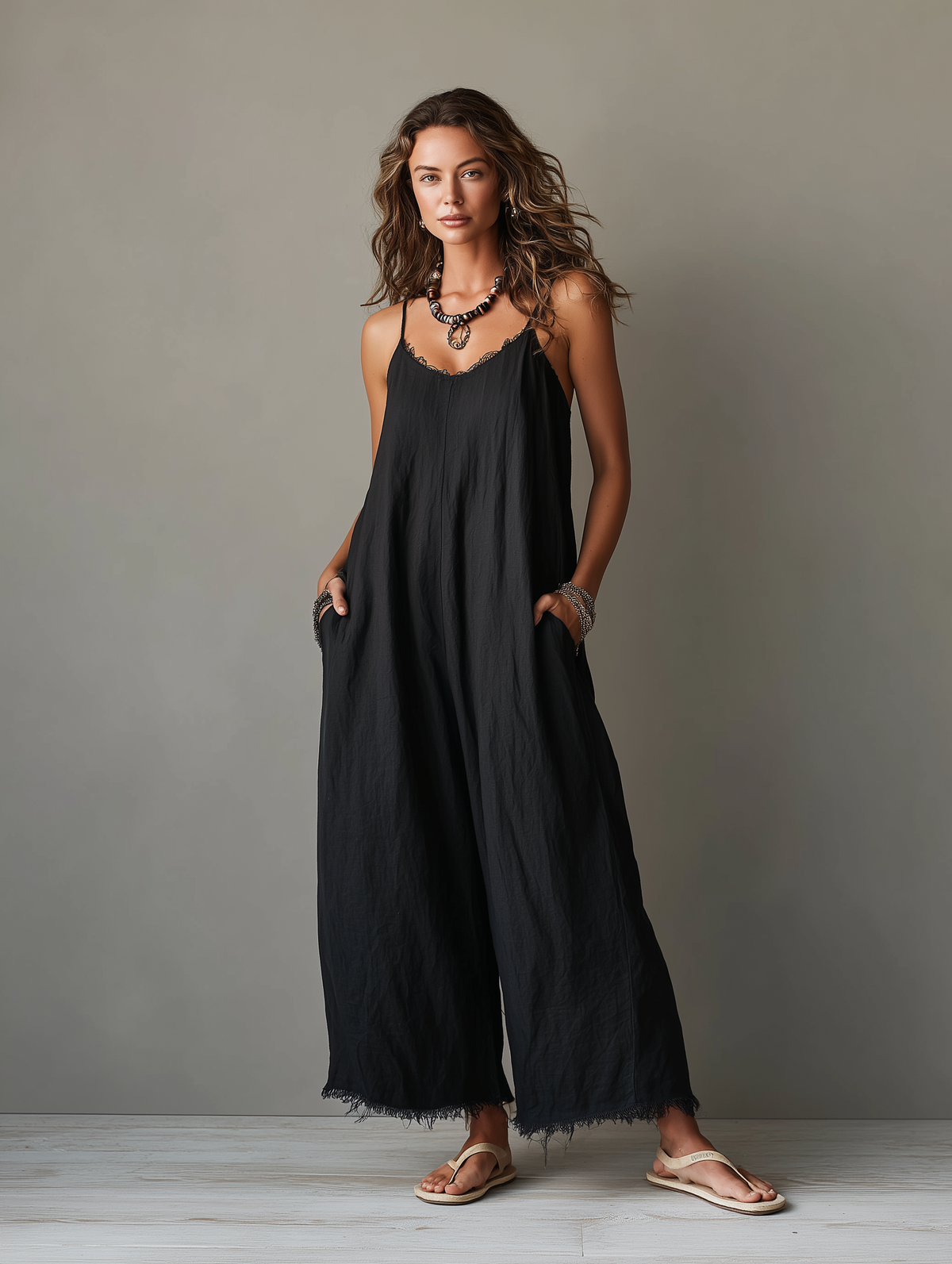 Léa | Mouwloze jumpsuit