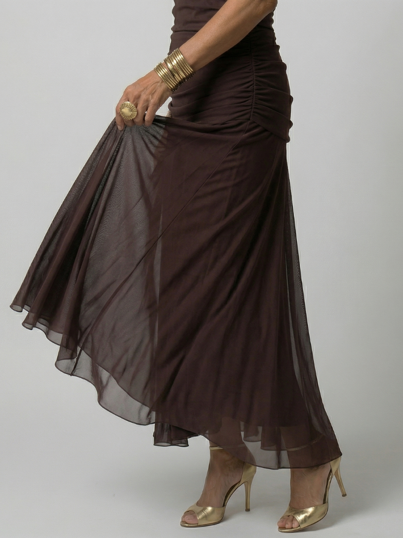 Calen | Off-shoulder midi-jurk