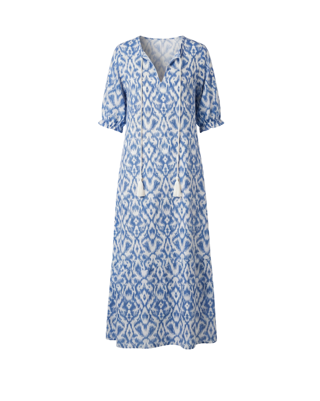 Luna | Boho midi-jurk met kwastjes