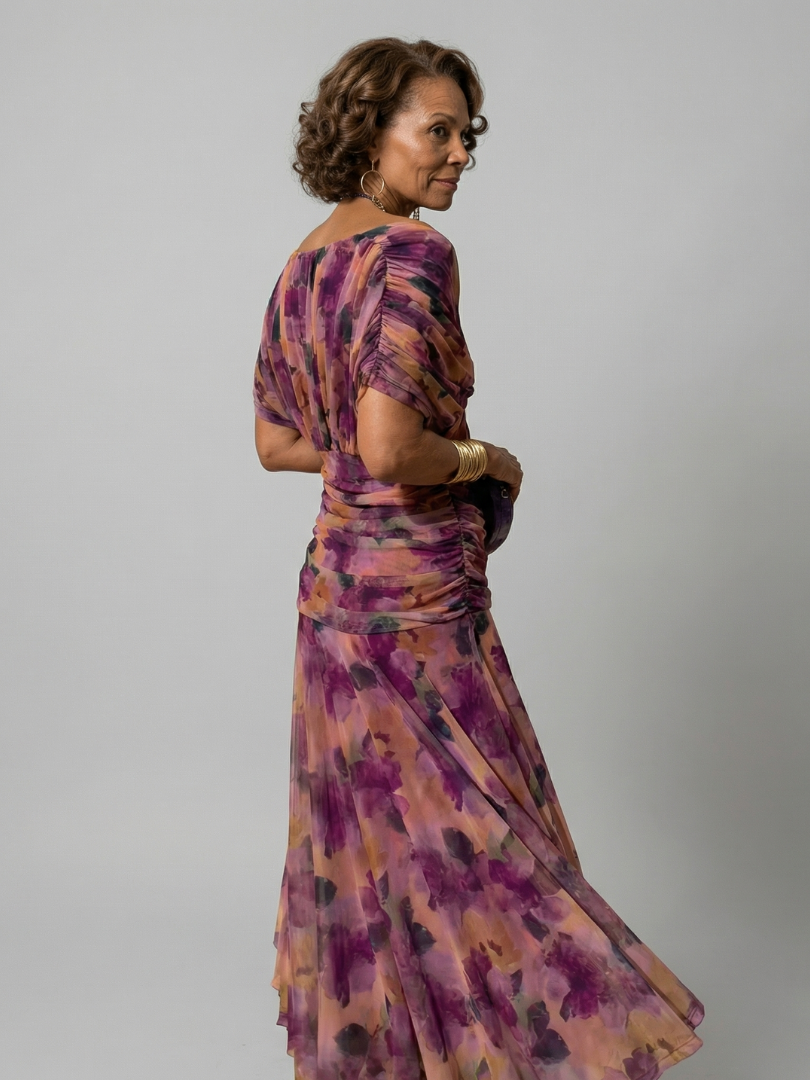 Calen | Off-shoulder midi-jurk