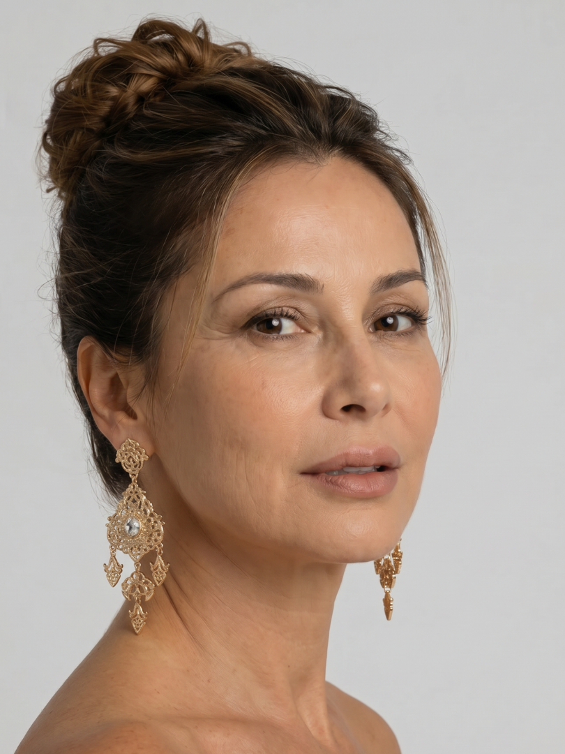 Oriana oorbellen - Goud