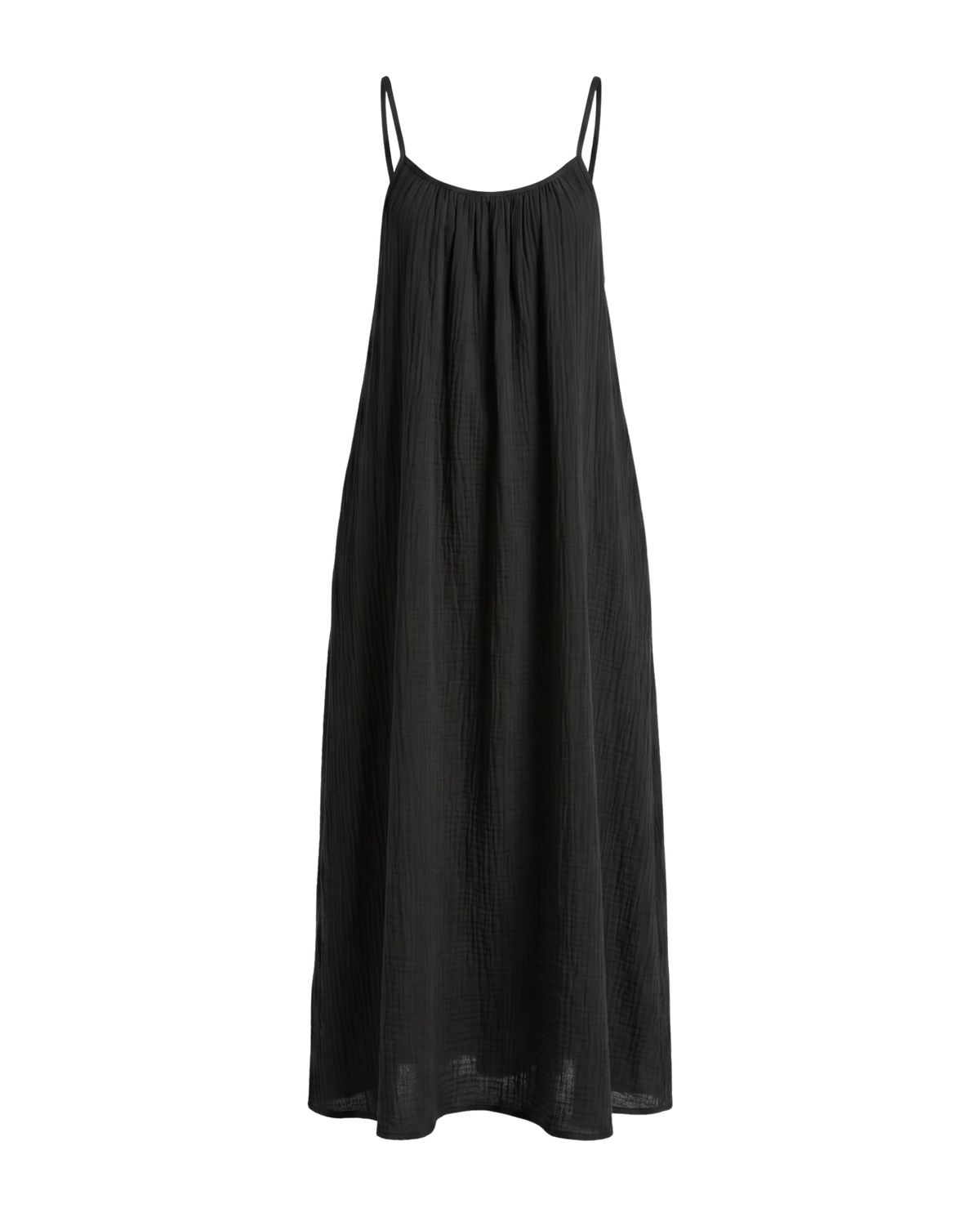 Maxi-jurk met open rug