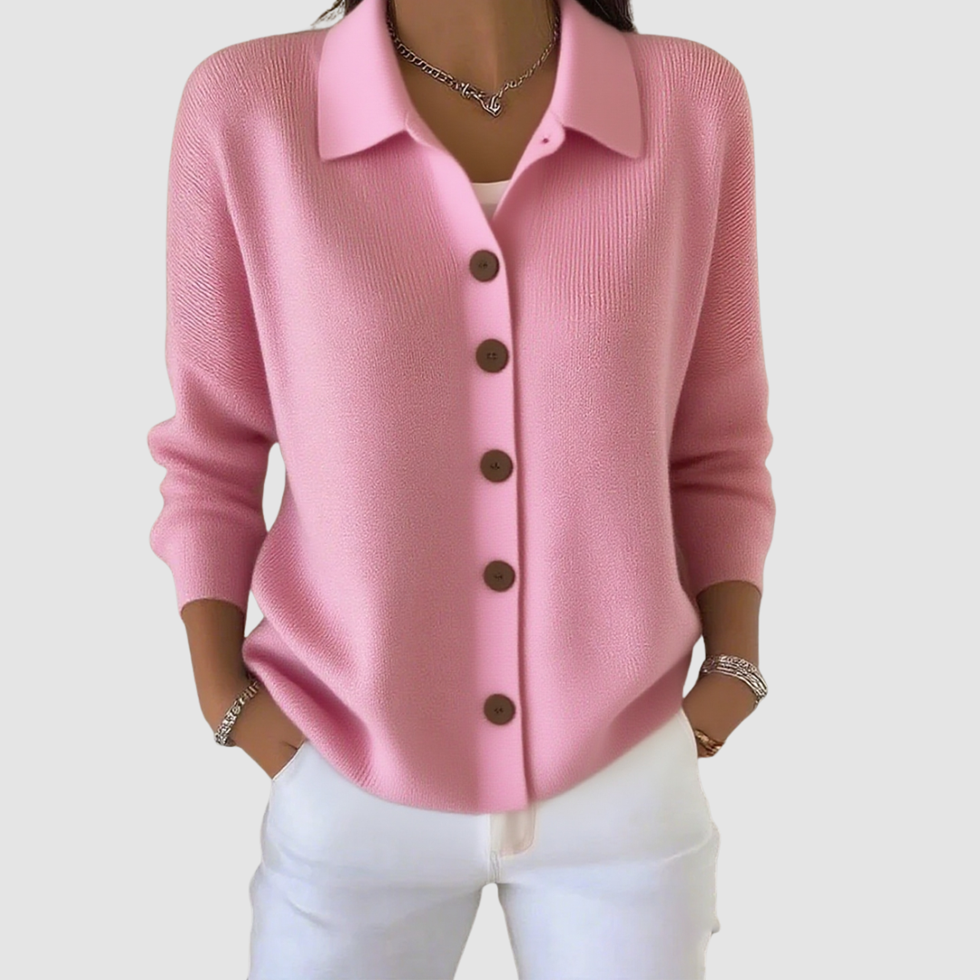Joanna | Cardigan met Knopen