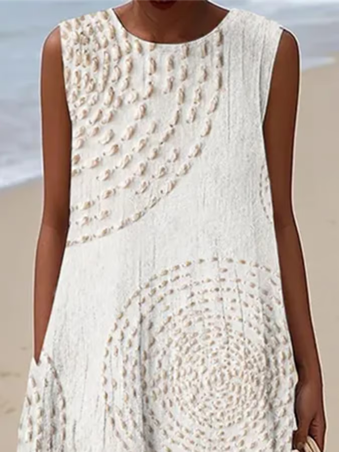 Oplena – Casual Mouwloos Jurk