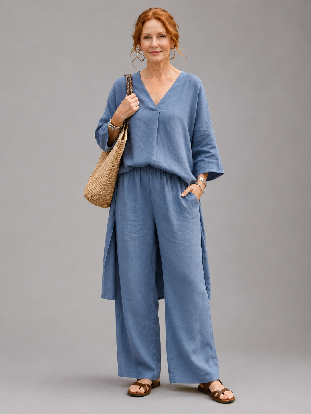 Onyx | Loszittende tuniek met wijde broek