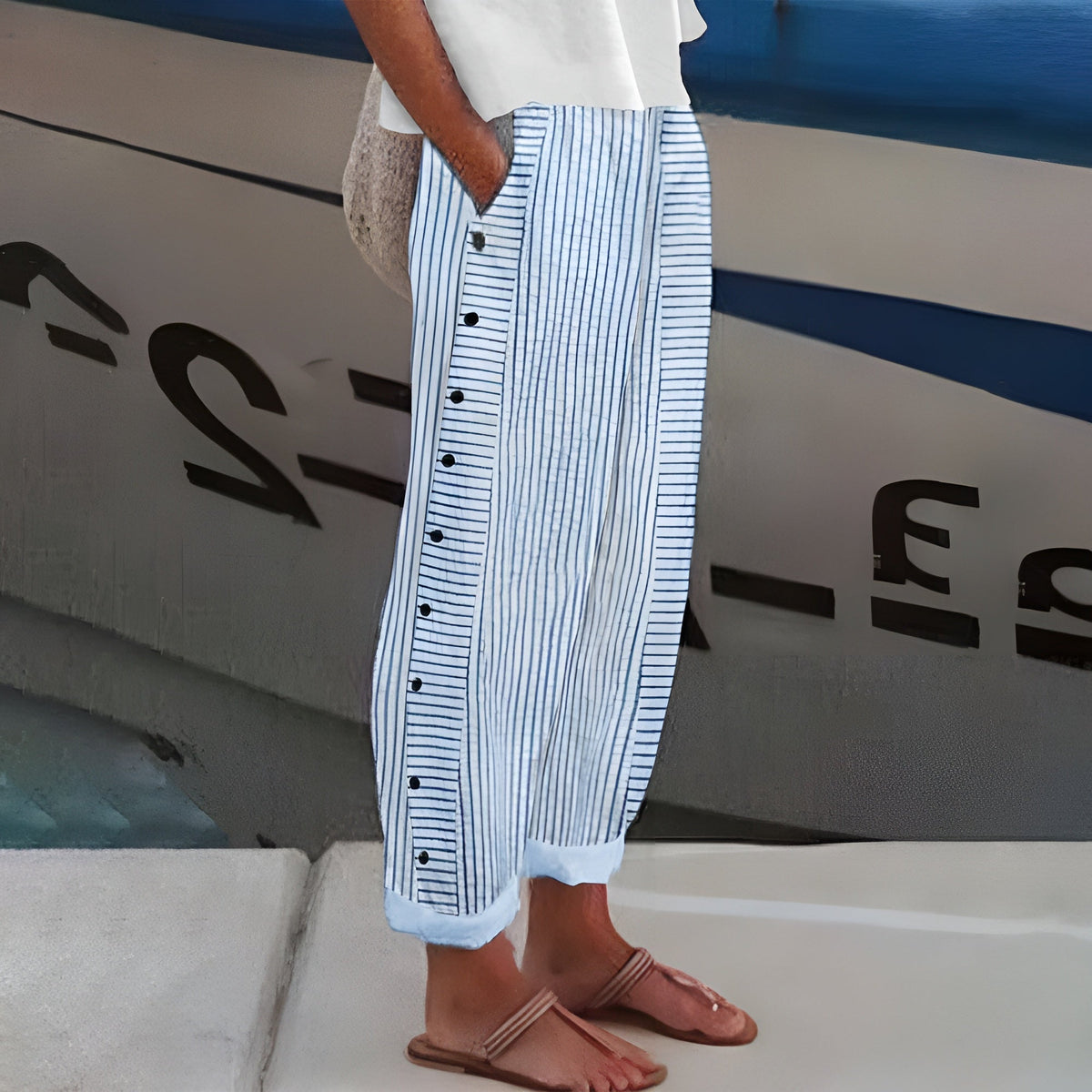 Arvina | lichte zomertrousers