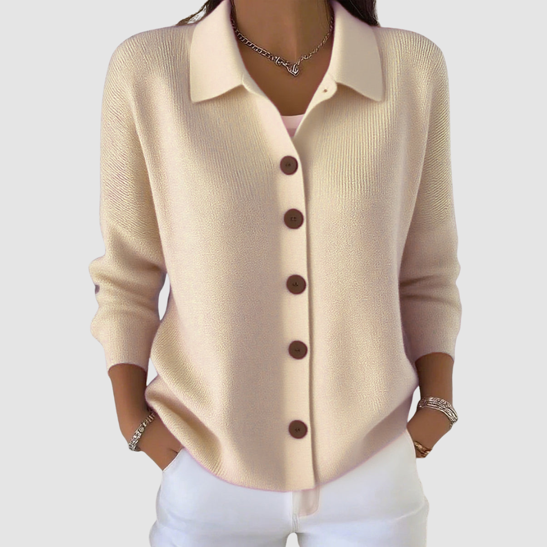 Joanna | Cardigan met Knopen