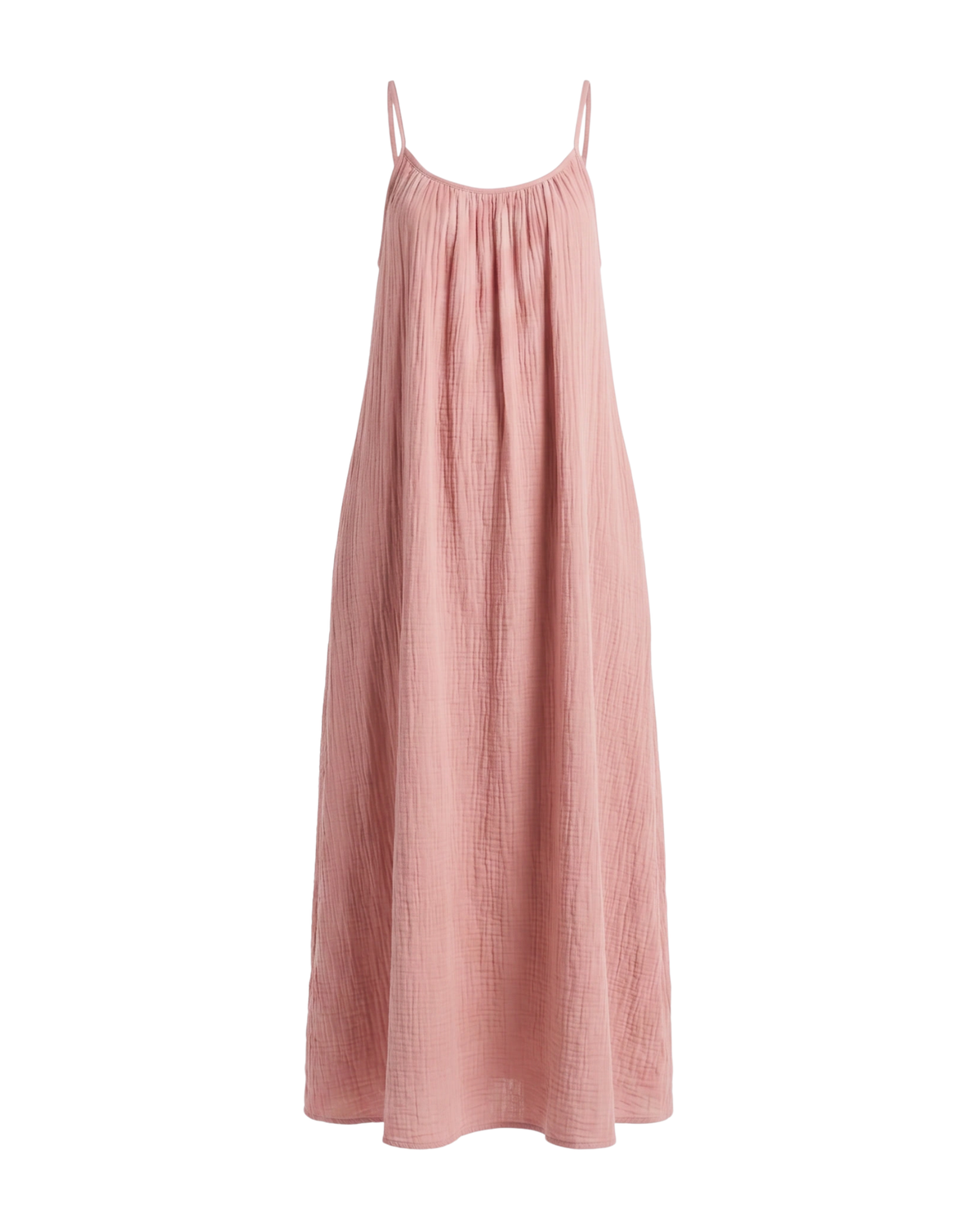 Maxi-jurk met open rug